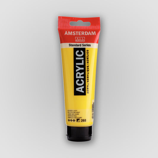 Amsterdam Acrylic Paint 120 ml 268 Azo Yellow Light