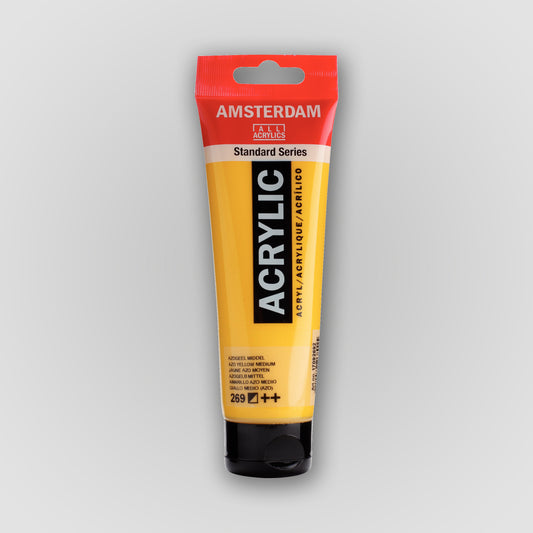 Amsterdam Acrylfarbe 120 ml 269 Azo Yellow Medium