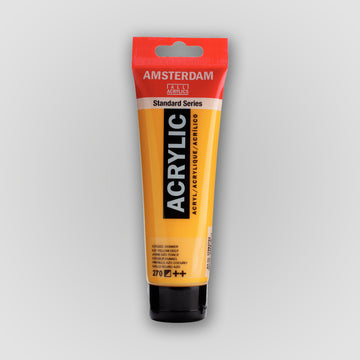 Amsterdam Acrylic Paint 120 ml 270 Azo Yellow Dark