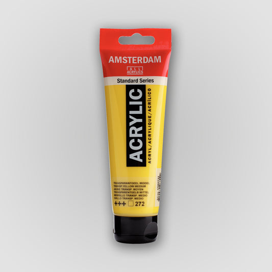 Amsterdam Acrylverf 272 Transparantgeel Middel 120ml