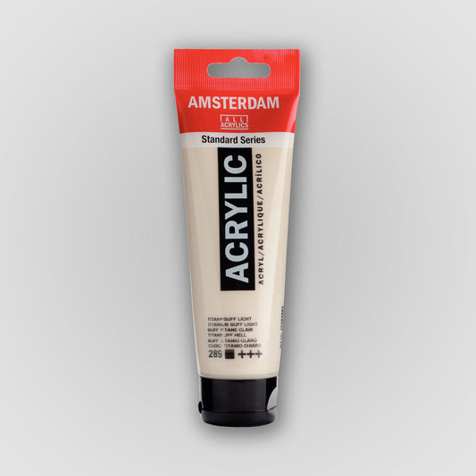 Amsterdam Acrylic paint 120 ml 289 Titan Buff Light