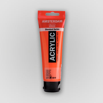 Amsterdam Acrylic paint 120 ml 311 Vermilion