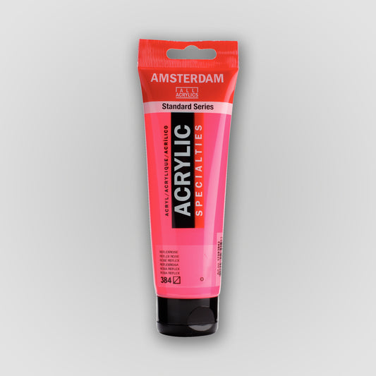 Amsterdam Acrylverf 384 Reflexroze 120ml