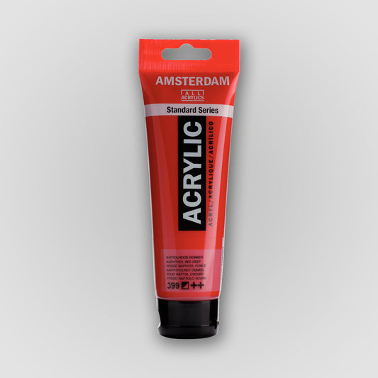 Amsterdam Acrylverf 120 ml 399 Naftolrood Donker