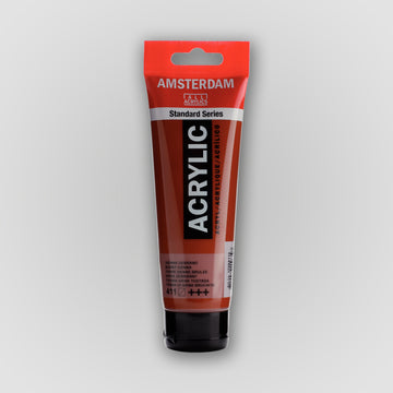 Amsterdam Acrylic paint 120 ml 411 Sienna Burnt