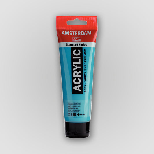 Amsterdam Acrylic paint 120 ml 522 Turquoise blue