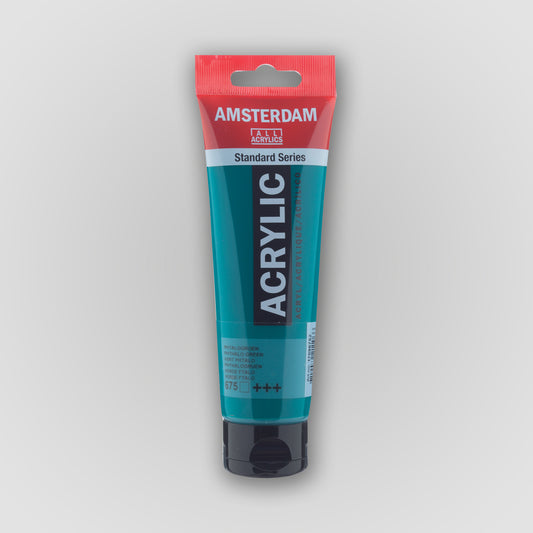 Amsterdam Acrylic paint 120 ml 675 Phthalo green