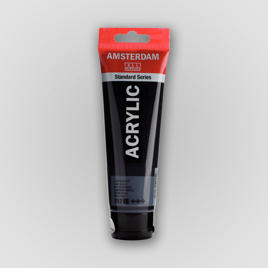 Amsterdam Acrylic paint 120 ml 702 Lamp Black