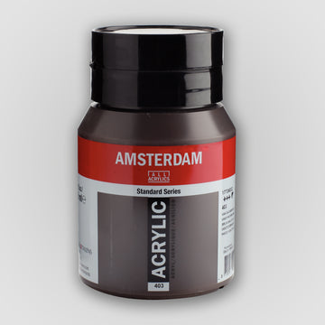 Amsterdam Acrylic paint 500 ml 403 Van Dijck brown