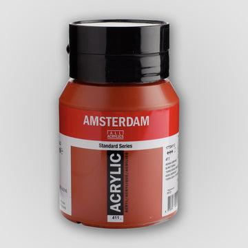 Amsterdam Acrylic paint 500 ml 411 Sienna Burnt