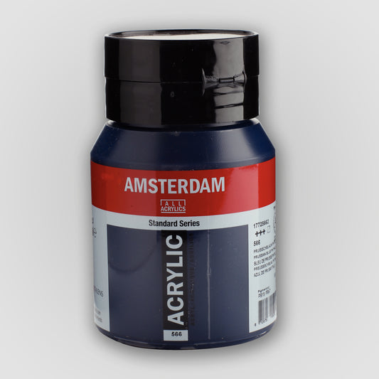 Amsterdam Acrylverf 566 Pruisischblauw (Phtalo) 500ml