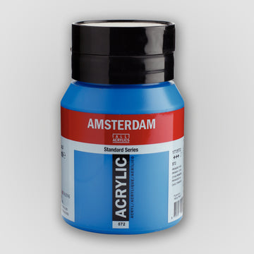 Amsterdam Acrylverf 572 Primaircyaan 500ml