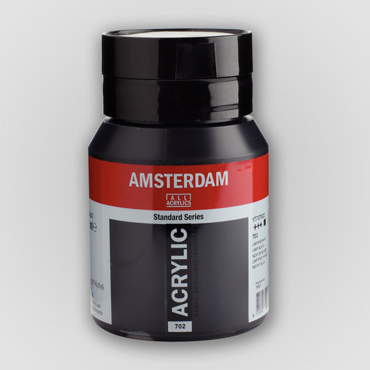 Amsterdam Acrylfarbe 500 ml 702 Lampenschwarz