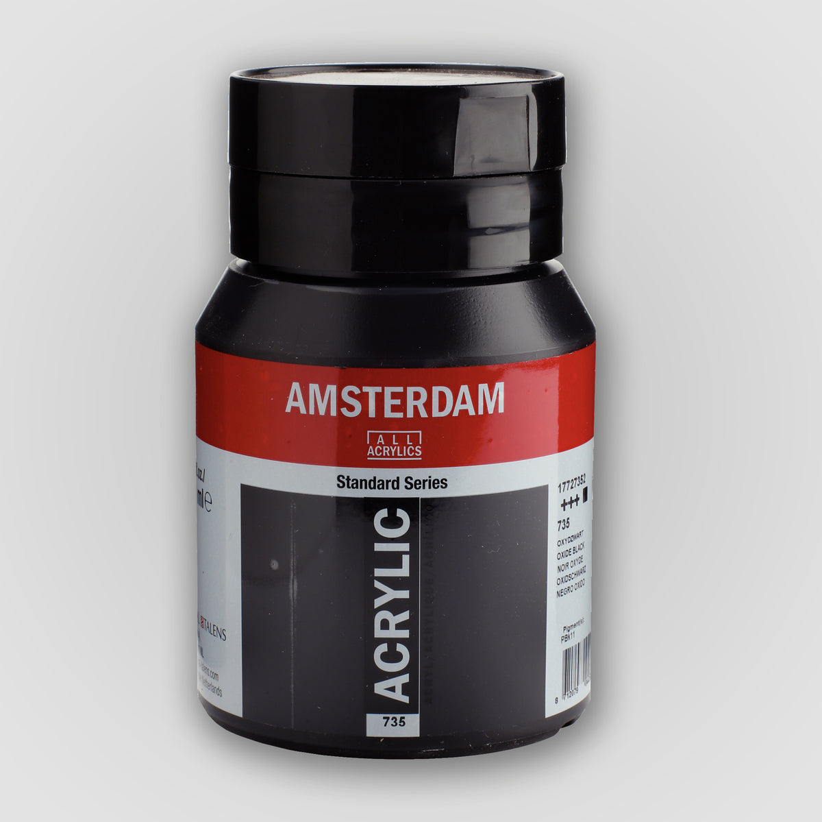 Amsterdam Acrylic paint 500 ml 735 Oxide black