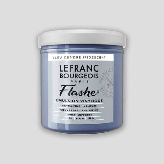 Lefranc Bourgeois Flashe Acrylfarbe, 125 ml, Aschblau, schillernd