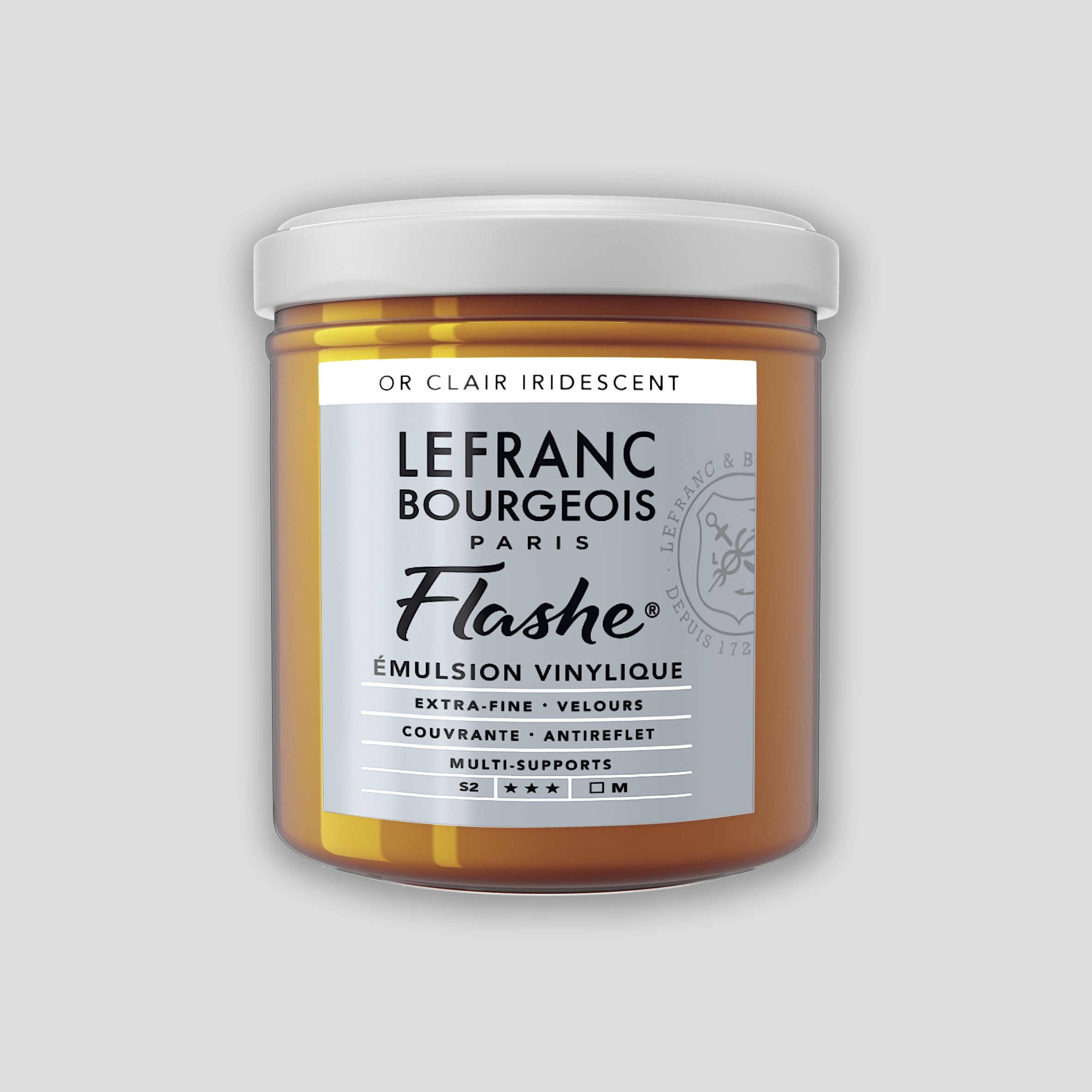 Lefranc Bourgeois Flashe Acrylverf 125ml Light Gold Iridescent