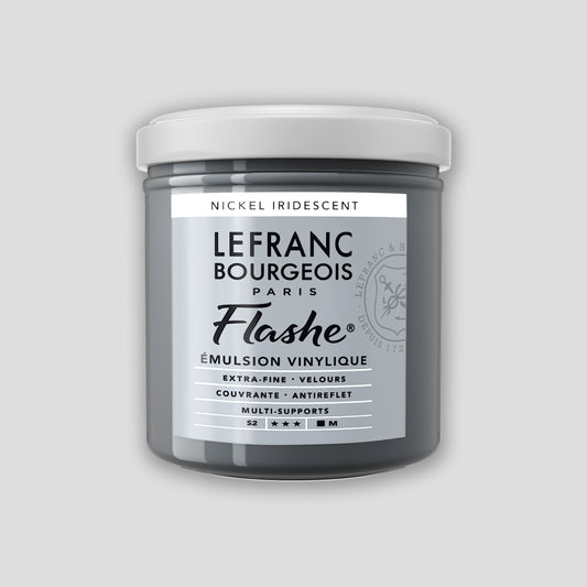 Lefranc Bourgeois Flashe Acrylfarbe, 125 ml, Nickel schillernd