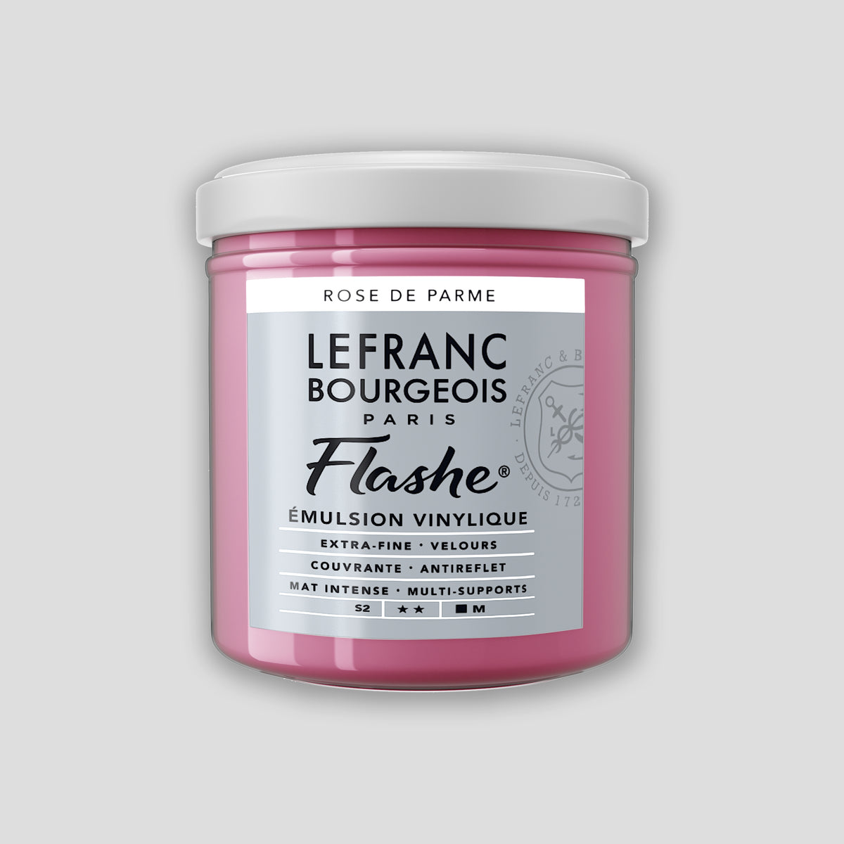 Lefranc Bourgeois Flashe Acrylic Paint 125ml Parma Pink