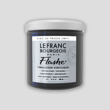 Lefranc Bourgeois Flashe Acrylic Paint 125ml Prussian Blue