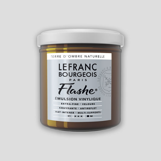 Lefranc Bourgeois Flashe Acrylic Paint 125ml Raw Umber