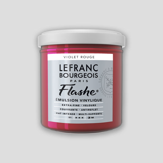 Lefranc Bourgeois Flashe Acrylfarbe 125 ml Rotviolett