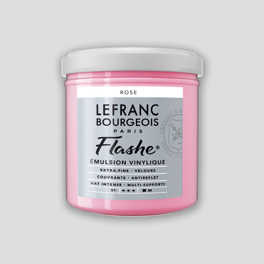 Lefranc Bourgeois Flashe Acrylic Paint 125ml Rose