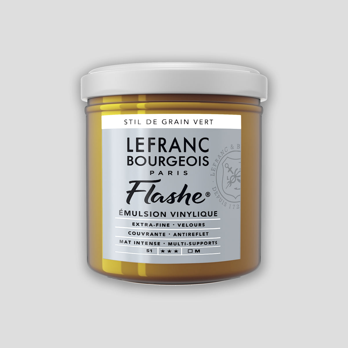 Lefranc Bourgeois Flashe Acrylfarbe 125 ml Stil De Grain Green