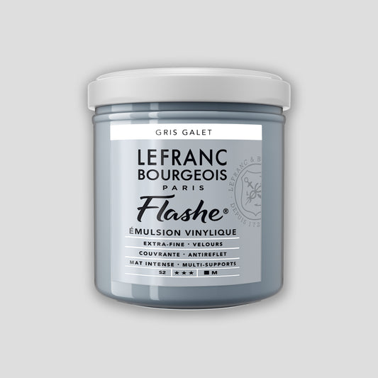 Lefranc Bourgeois Flashe Acrylic Paint 125ml Stone Gray