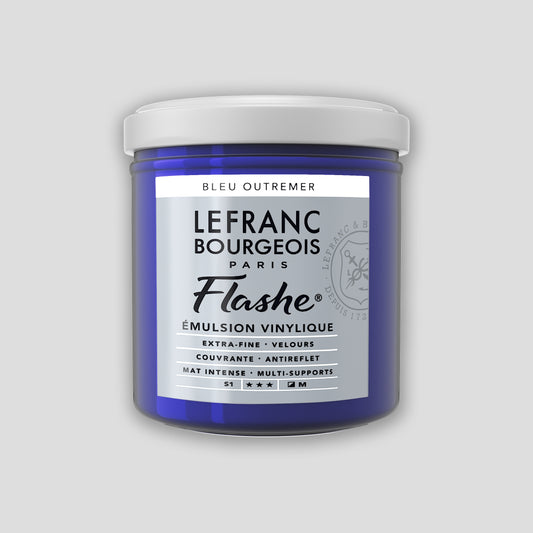 Lefranc Bourgeois Flashe Acrylfarbe 125 ml Ultramarin