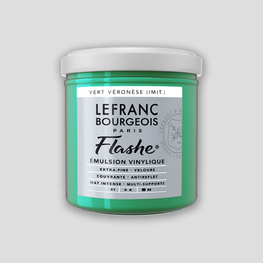 Lefranc Bourgeois Flashe Acrylfarbe 125 ml Veronese Green Farbton