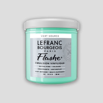 Lefranc Bourgeois Flashe Acrylic Paint 125ml Water Green