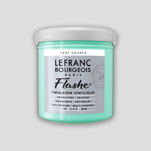 Lefranc Bourgeois Flashe Acrylfarbe, 125 ml, Wassergrün