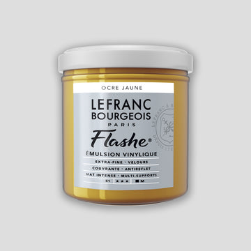 Lefranc Bourgeois Flashe Acrylic Paint 125ml Yellow Ocher