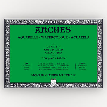 Arches Cold Pressed 300g 36x51cm 20 sheets