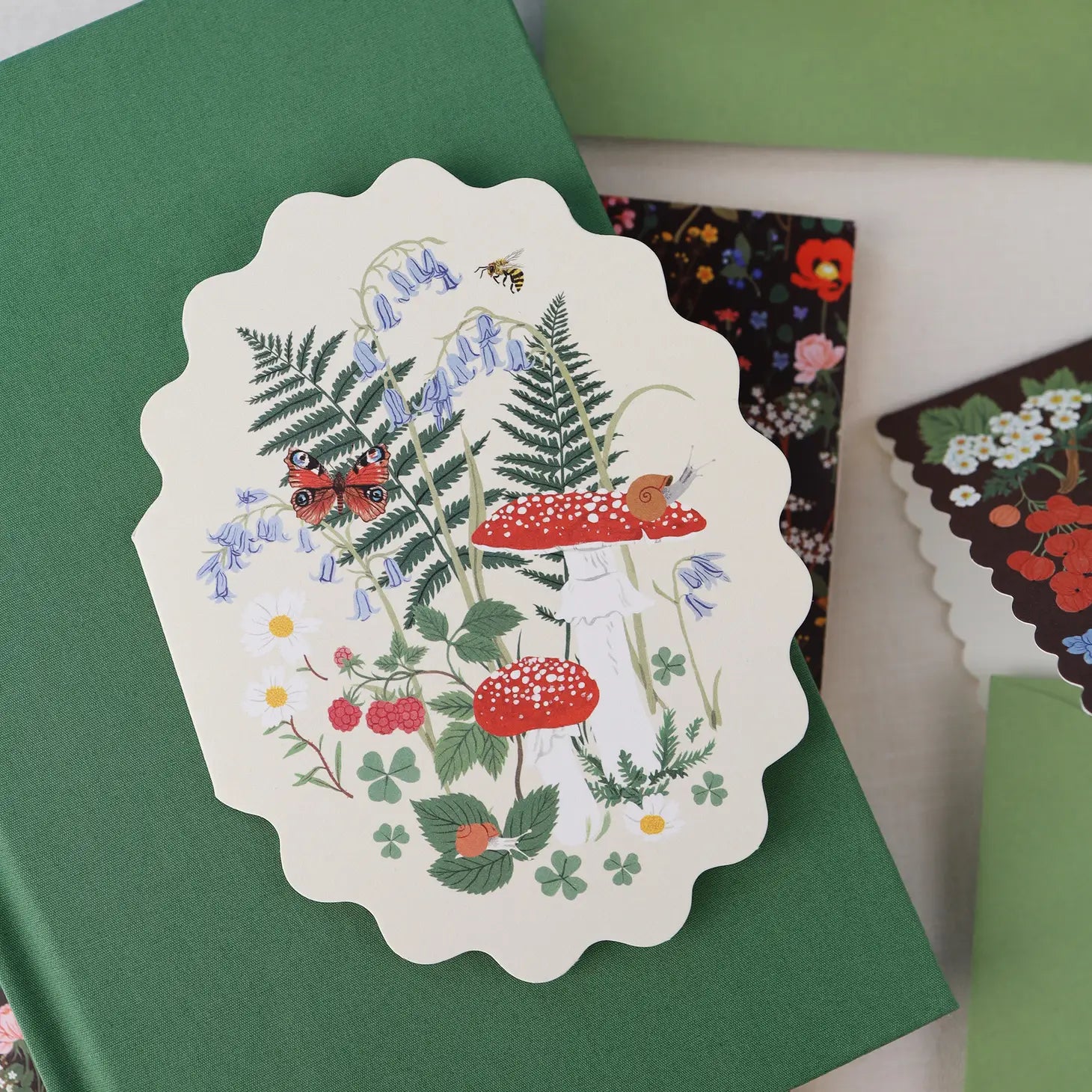 Card 'Woodland' by Botanica Paper co.