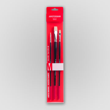 Amsterdam Brush Set 600, M (4-8-16 mm) - Synthetic