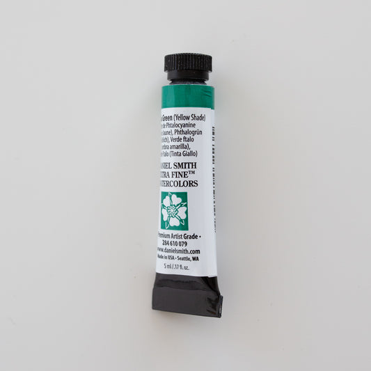 Daniel Smith Extra Fine Watercolors 5ml Phthalo Green (Yellow Shade) 2