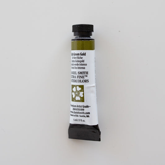 Daniel Smith Extra Fine Watercolors 5ml Rich Green Gold 2