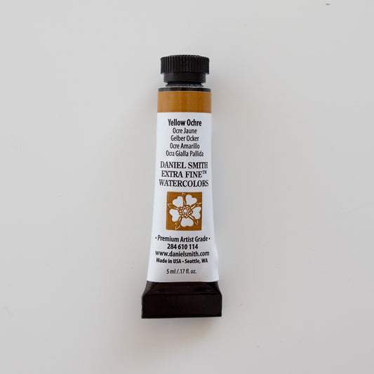 Daniel Smith Extra Fine Watercolors 5ml Yellow Ochre 1