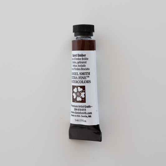 Daniel Smith Extra Fine Watercolors 5ml Burnt Umber 1
