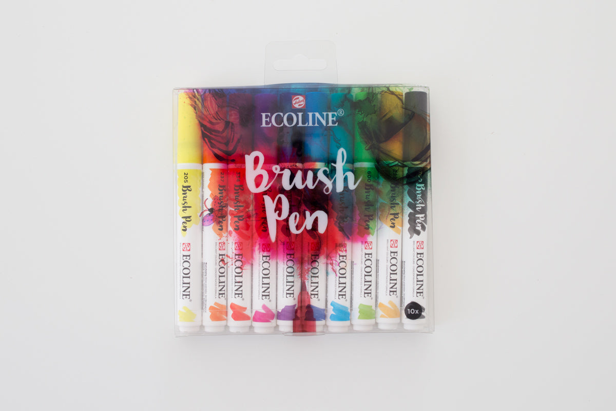 Ecoline Brushpen set 10
