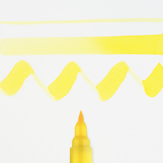 Ecoline brushpen 205 Lemon Yellow