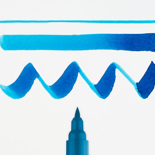 Ecoline Brushpen 508 Prussian Blue