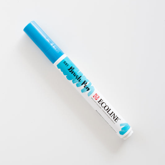 Ecoline Brushpen 551 Sky Blue Light