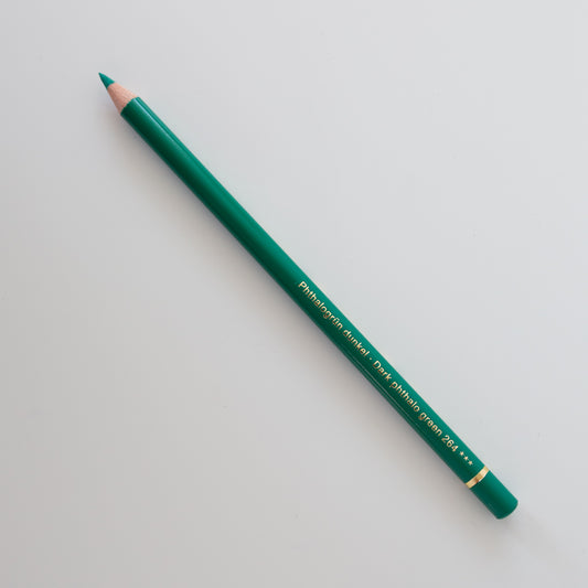 Faber Castell Polychromos 264 Dark Phthalto Green