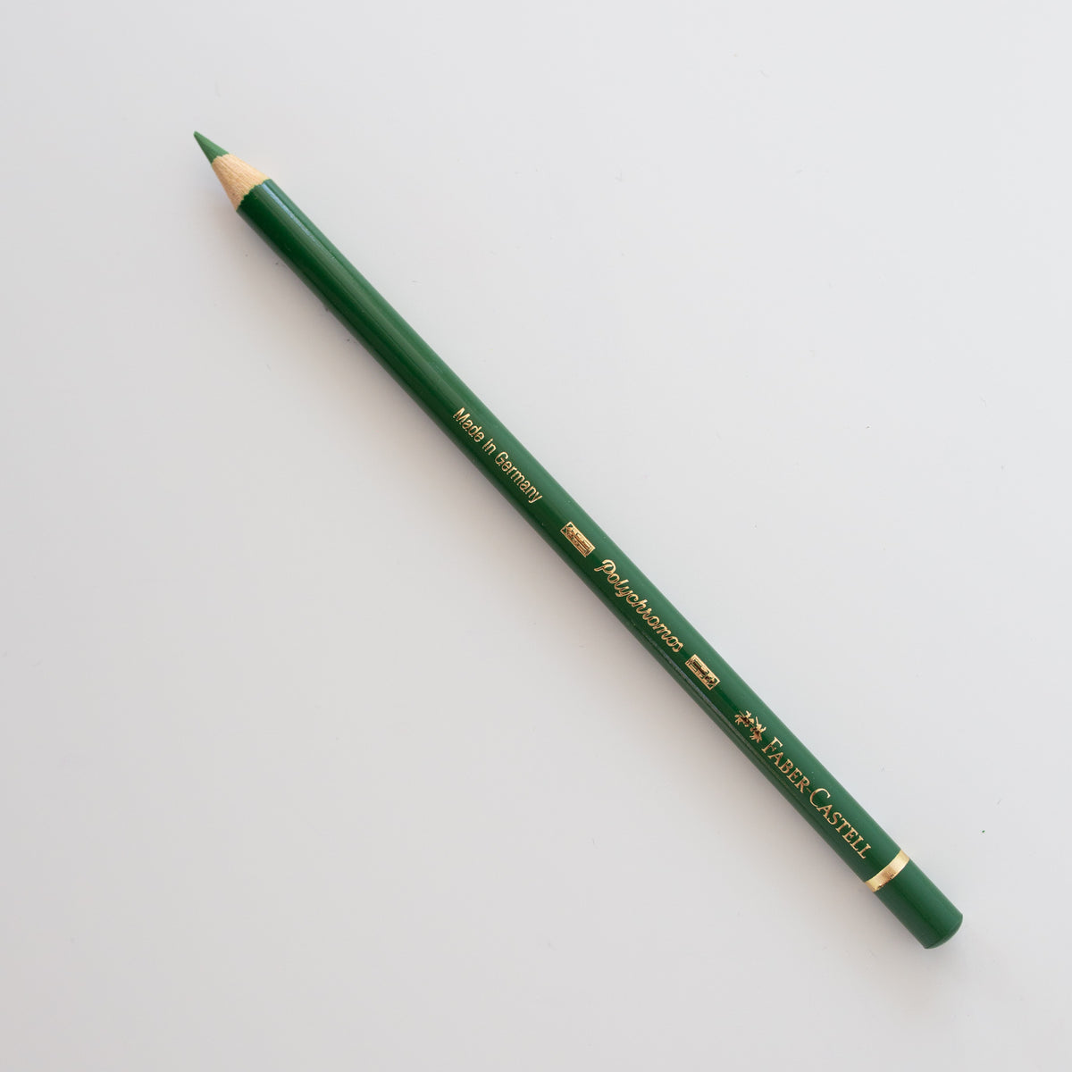 Faber Castell Polychromos 167 Permanent Green Olive