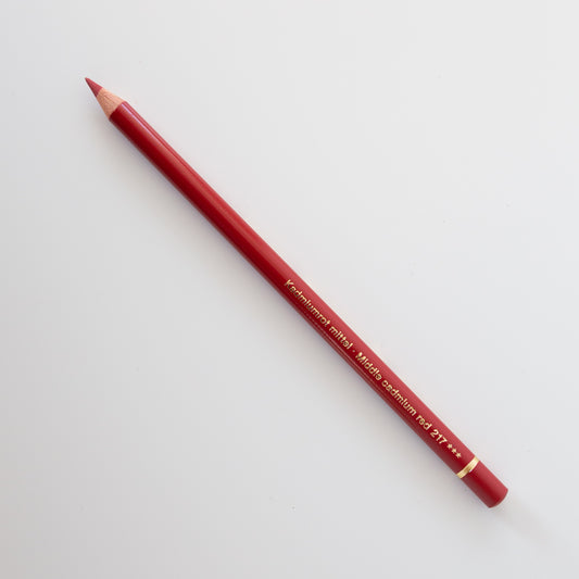 Faber Castell Polychromos 217 Middle Cadmium Red