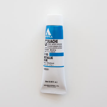 Holbein Acryla Gouache D185 C 'Metallic Blue'