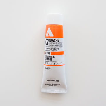 Holbein Acryla Gouache D196 C 'Luminous Orange'