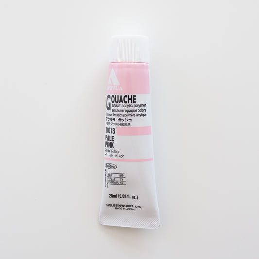 Holbein Acryla Gouache D013 A 'Pale Pink'